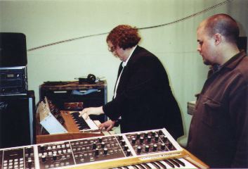 Chadra and STG w/MC's booth