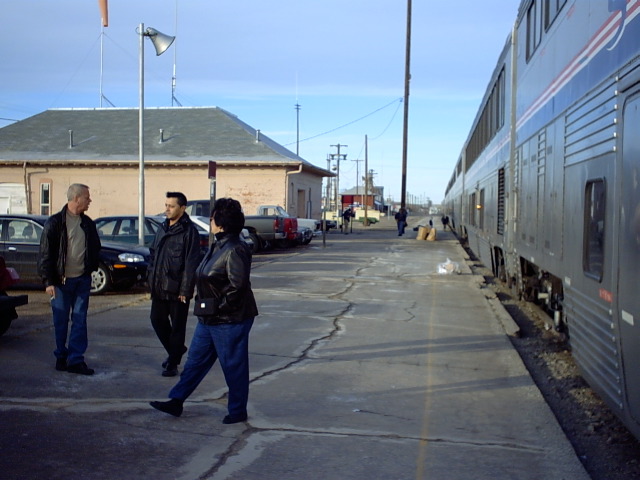 La Junta, CO: taking a break with the Italian tourist