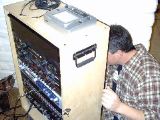 ABQ/HQ: Jason Fink peering into his rack
