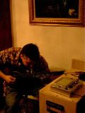 ABQ/HQ: Jason Fink plays his custom Klein Custom copy