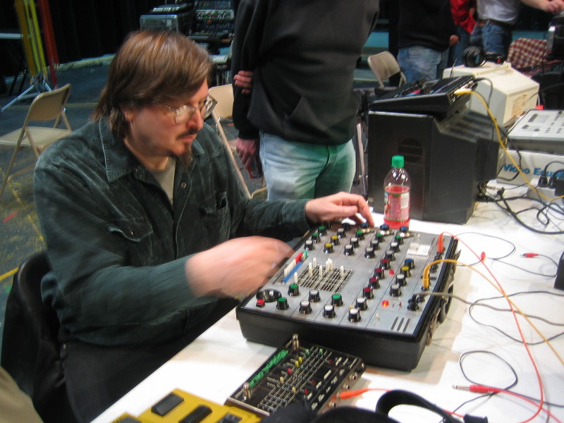 grant and his EMS Synthi