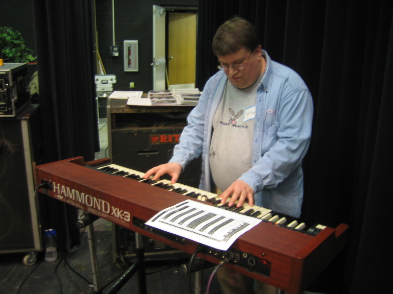 The Old Crow on the new Hammond