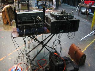 rear view of stg table