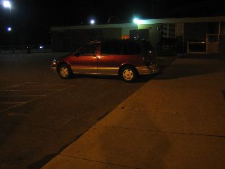 the van
